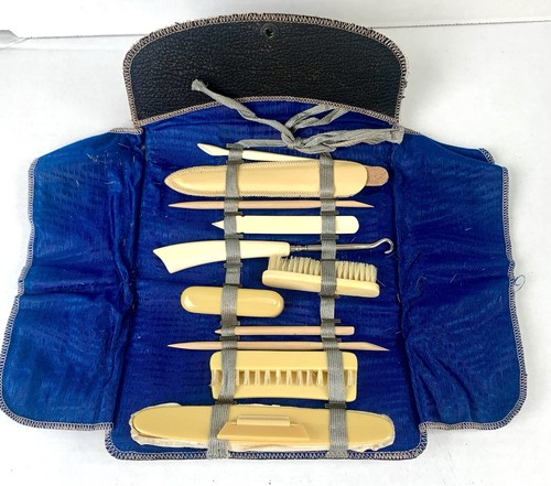 Vintage travel manicure vanity - travel,