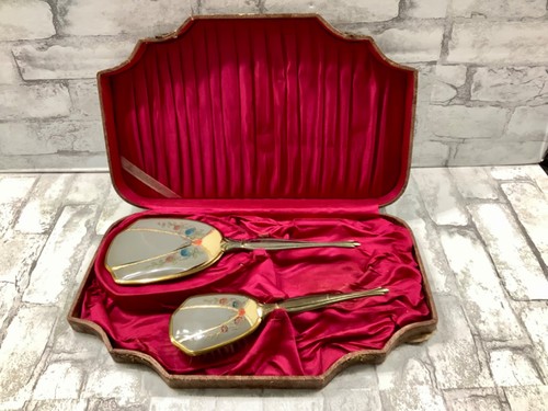 Vintage 1940s gold tone vanity - 1940s,